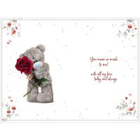 3D Holographic Wife Anniversary Me to You Bear Card Extra Image 1 Preview